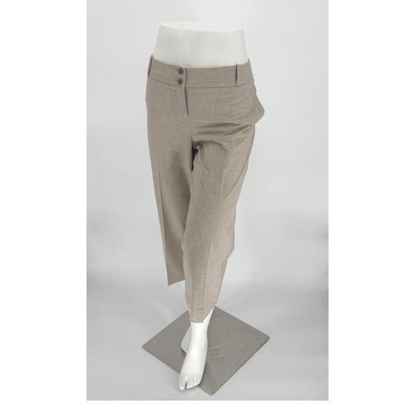 The‎ Limited Collection Cassidy Tan Cropped Dress Pants 10 Preppy Academia 99-05 - Picture 8 of 13